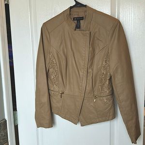 Faux Leather Jacket